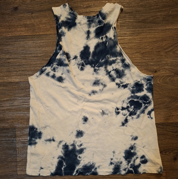 Spiritual Gangster SG Varsity Rocker Tank in Tie Dye. - Picture 8 of 11